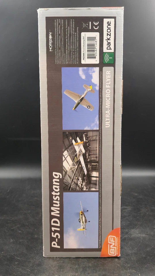 Parkzone P-51D Mustang BNF Ultra Micro Warbird Classic RC Radio Control Airplane - Image 3 of 4