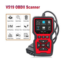 V519 Obdii Code Reader Car Diagnostic Scan Tool Automotive Odb2 Voltage Tester D