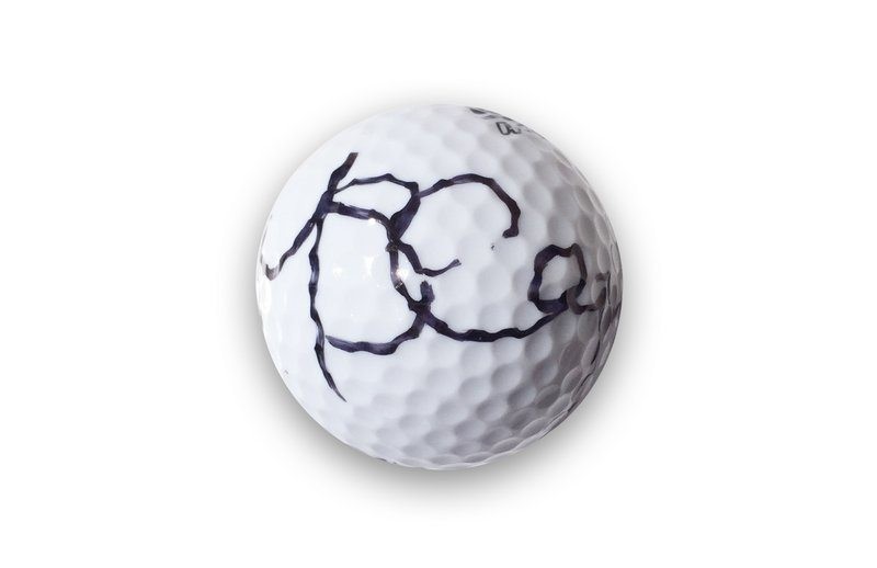 Peter Campbell authentic signed PGA golf ball W/Certificate Autographed (A2)