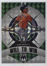 2022 Panini Mosaic Will to Win Green Mosaic Prizm Alex Bregman #WW-7 2u3