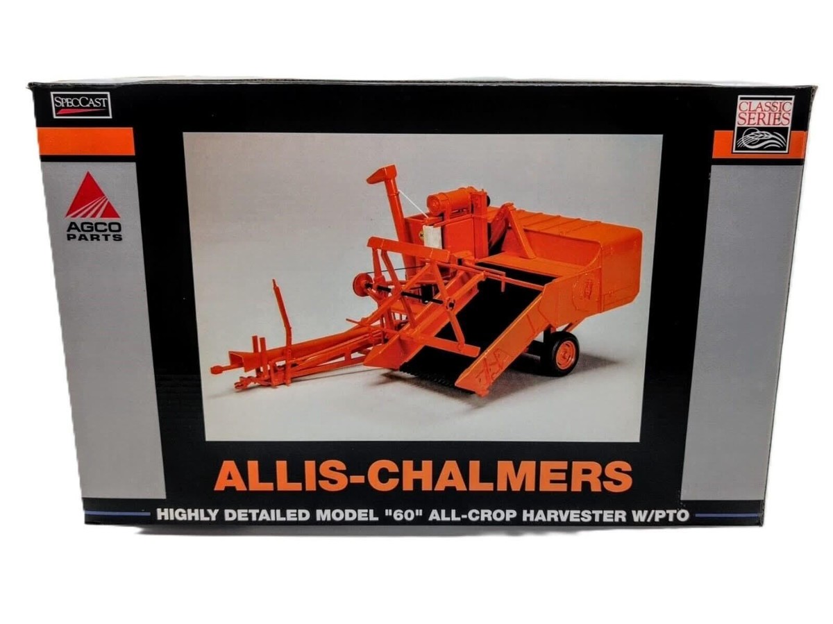 1/16 Allis Chalmers Model 60 All Crop Pull Type Combine | eBay