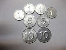 NRD, 2. Seria, 4 x 1 pfg., 2 x 5 pfg. + 2 x 10 pfg. Lista patrz poniżej