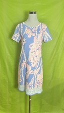 Lilly Pulitzer Size Medium Declan Go With The Flow Starfish T-Shirt Mini Dress