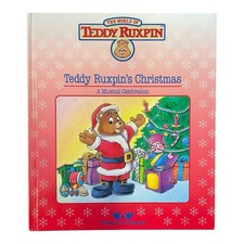 Teddy Ruxpin  s Christmas A Musical Celebration Worlds Of Wonder Book
