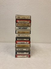 12 Neil Diamond 8-Track Tapes Untested