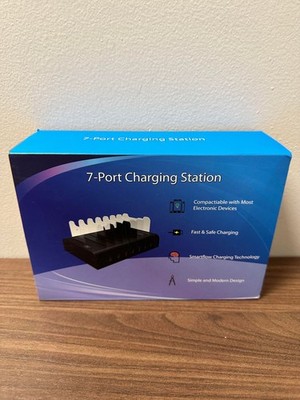 7 Port USB Charging Station 5V 10A Maximum Total Output HUB Very Good