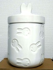 Dick Bruna Miffy jar with ears 19x11cm/7.48x4.33" ceramic Dick Bruna Dick Bruna