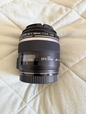 レンズ(単焦点) Canon EF-S 60mm F2.8 USM MACRO Canon EF-S 60mm f2.8 Macro USM Lens 1:2.8 Ultrasonic | eBay