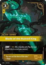 Blade of the Ruined King (178/221) - Spiritforged Foil (Riftbound TCG) Near Mint — live eBay listing