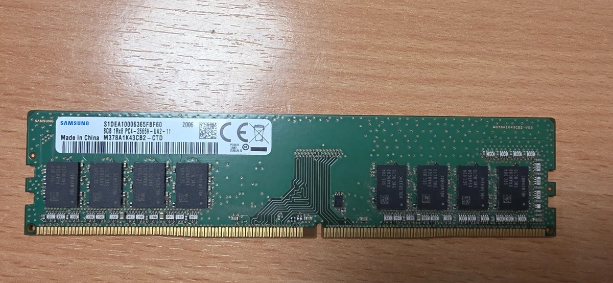 Samsung 8GB Computer DDR4 SDRAM for sale | eBay UK