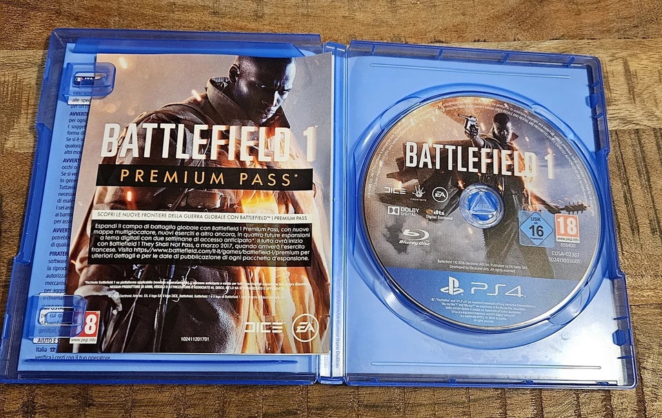 BATTLEFIELD 1 per PS4 PAL ITA - Immagine 2 di 3