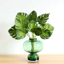 Artificial Palm Leaf Fake Tropical Leave Ornament For Home And Garden Decor NEW&