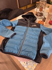 ellesse Jacke - schwarz Grün Größe 38 Gebraucht Top Mädchen Damen Übergang