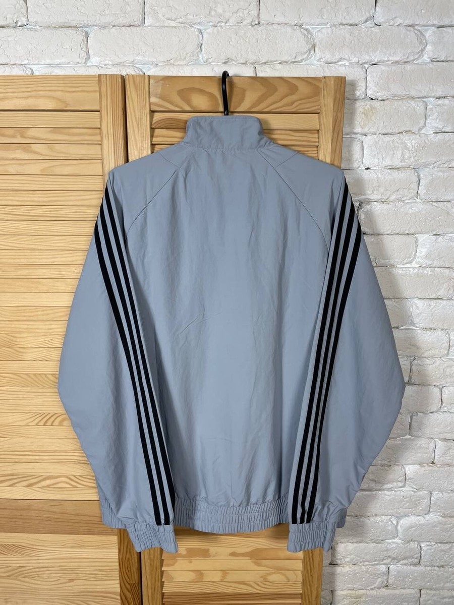 JUVENTUS TRAINING FOOTBALL SOCCER WOVEN TRACK TOP GREY JUVENTUS TRAINING FOOTBALL SOCCER WOVEN TRACK TOP GREY