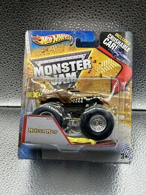 Hot Wheels Monster Jam 2013 Monster Mutt Die Cast 1:64 Crushable Car