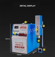 High-frequency Electric Spark Drilling Machine Digital Pulse Piercing Machine