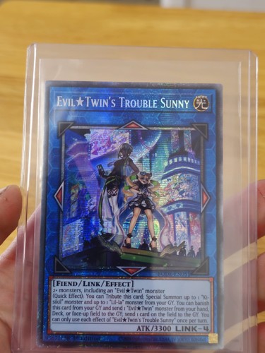 Yugioh Evil Twin Trouble Sunny Starlight Rare, NM Condition - Picture 7 of 7