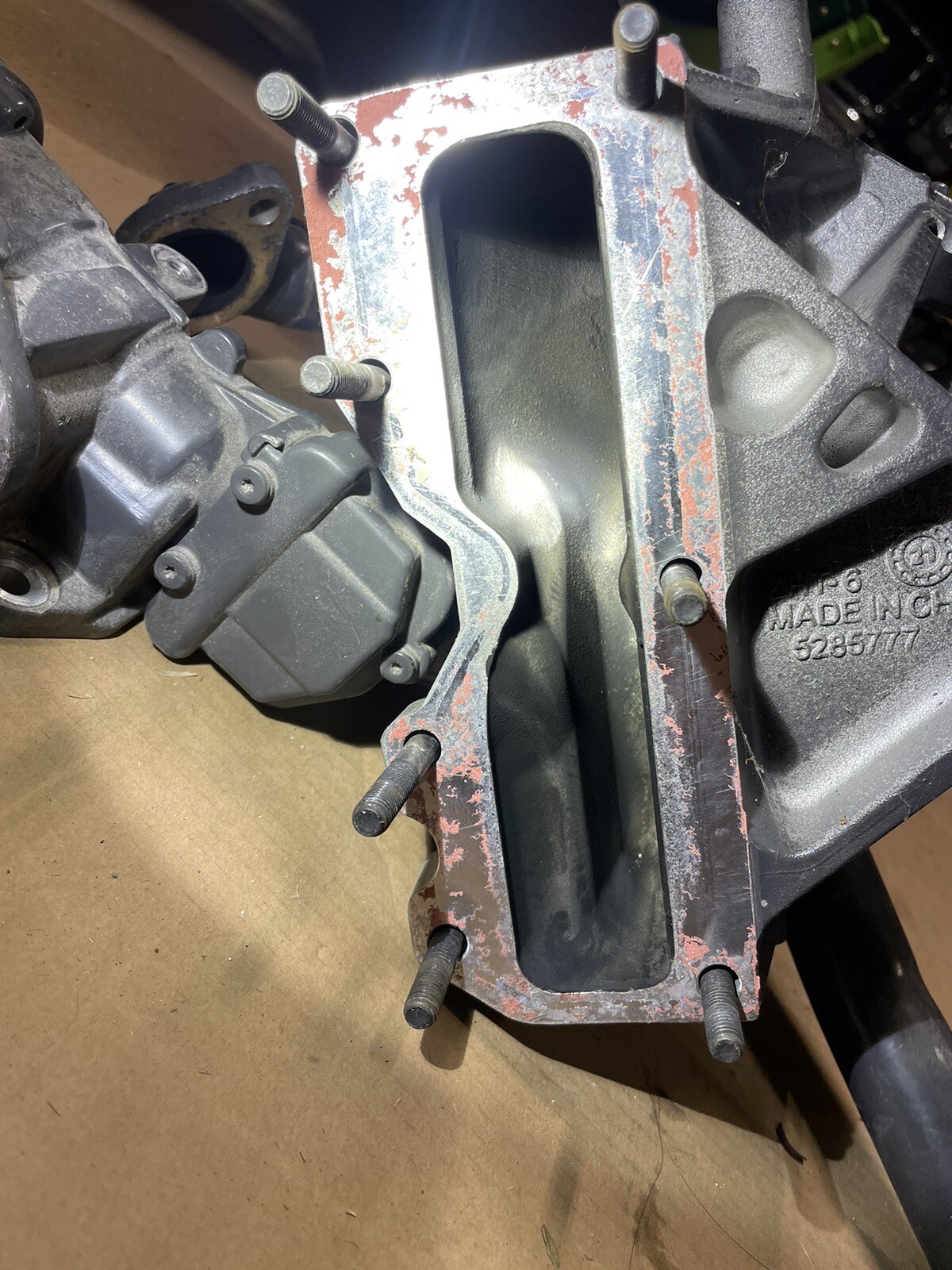 Cummins ISL / PX9 Air Intake Connection With EGR Valve, EGR Crossover