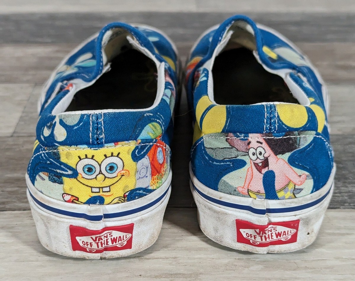 Vans x Spongebob Squarepants * Casual Slip-On Shoes * Size  display picture 2