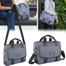 Nylon Briefcase Messenger Bag Laptop Protective Case For 11" 13" 15" 17" Laptop