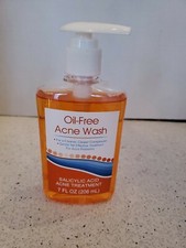 7 oz Bottle OIL-FREE ACNE WASH Treatment SALICYLIC ACID Face Clean-NEW-SHIP24HRS