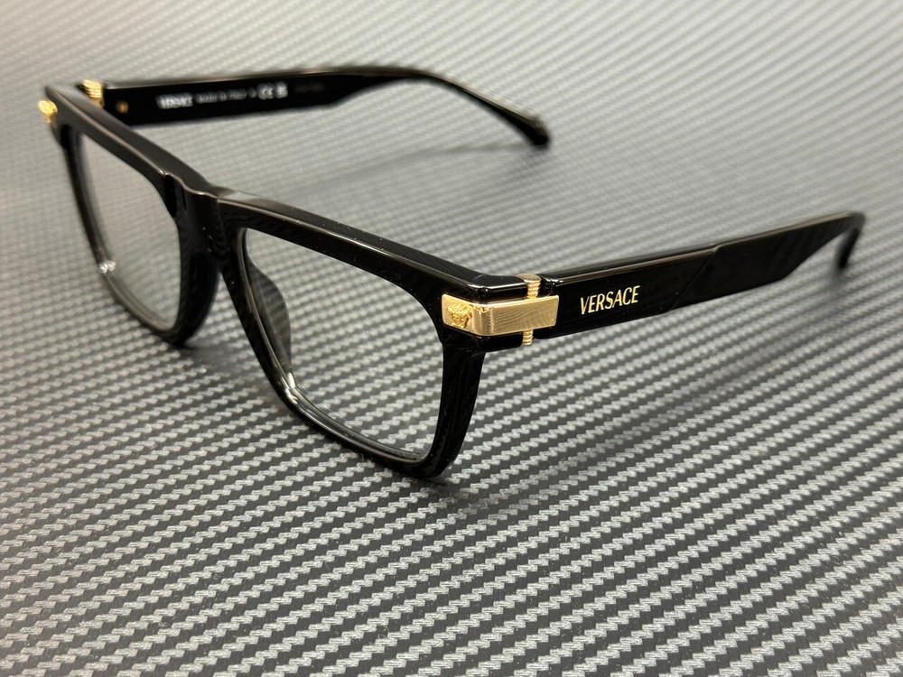 VERSACE VE3354F GB1 Black Men's 55 mm Eyeglasses