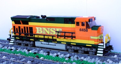 lego bnsf train set