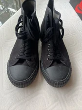 PF Flyers Sandlot Center Hi Sneaker Men's - Black MC2001SD