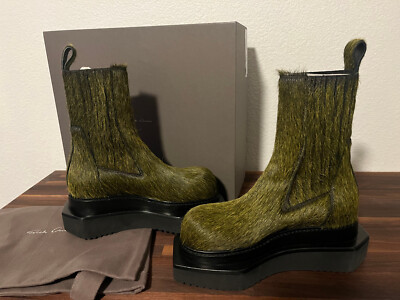 RICK OWENS FW23 LUXOR BEATLE TURBO CYCLOPS, MELANGE LONG HAIR PONY