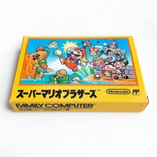 SUPER MARIO BROS. - Empty box replacement spare case for Famicom game