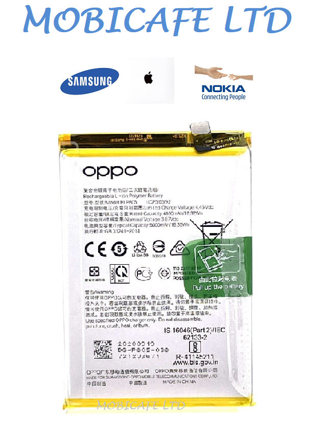 ORIGINAL OPPO A53 A53s Akku BLP805 Batterie Accu 5000mAh Battery