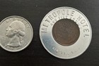 1954 D Wheat Penny Encased Coin - Keep Me and Never Go Broke - Metropole Hotel — photo 5