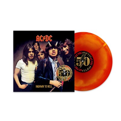 VORBESTELLUNG - AC/DC Highway To Hell 50th Anniversary Remastered Hellfire Vinyl