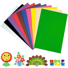 EVA Foam Sheets, 5 Sheets A4 2mm for Crafts, DIY, Artistry