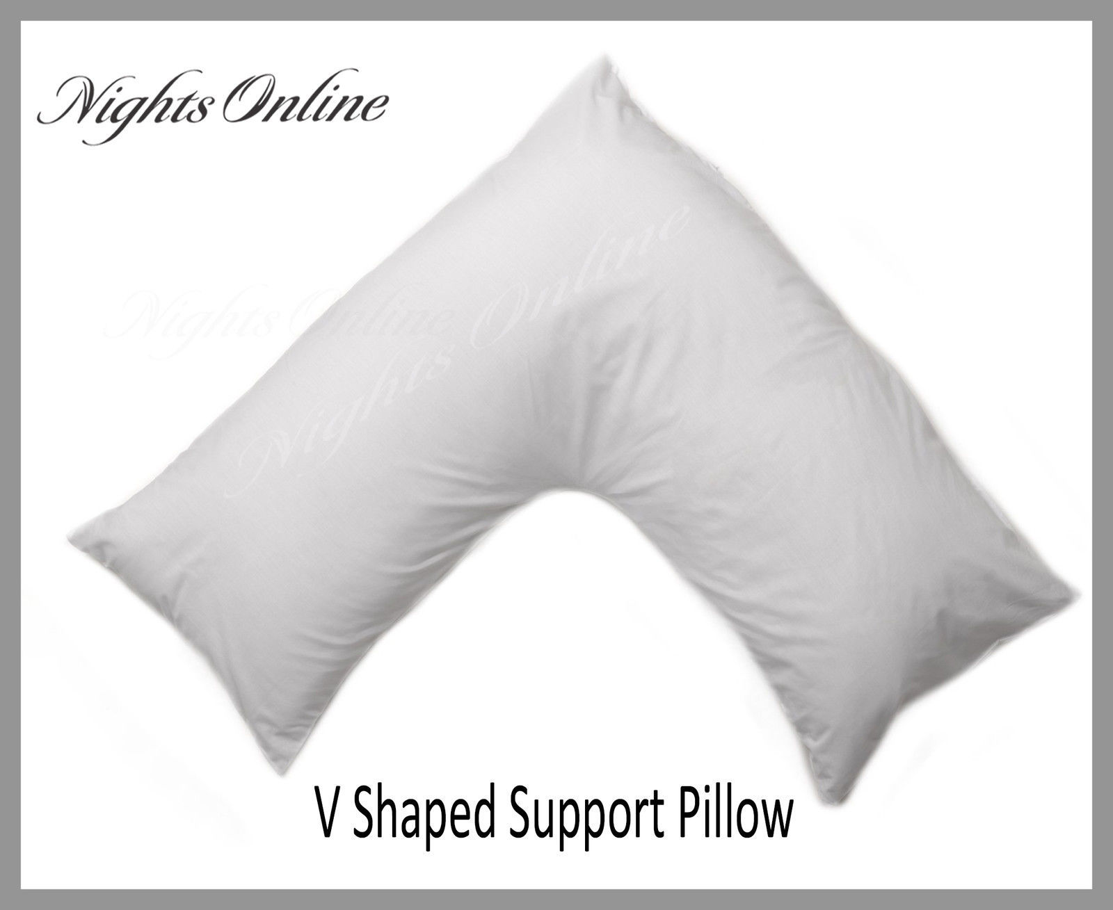 Special Offer New V Shaped Support Pillow, Neck, Shoulder, Back Support