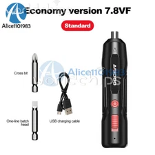 Portable Electric Screwdriver set mini Compact USB rechargeable Screw Driver New