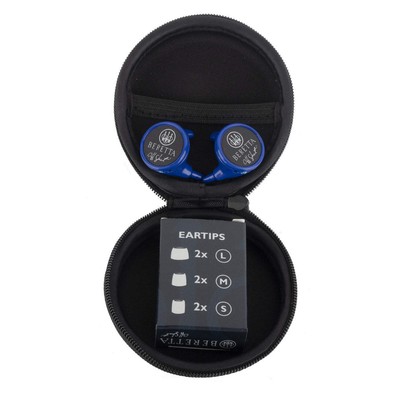 Beretta Mini Headset & Tips Kit Blue