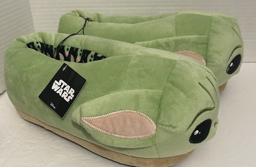 Yoda Plüsch Hausschuhe Erwachsene Größe 10 Unisex NEU mit Etikett ohne Karton - Bild 6 von 16