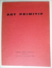 Art Primitif - Collections - Rare Catalogue de Vente Ader du 21 Novembre 1966