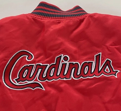 St. Louis Cardinals MLB Youth Kids Size (10-12) Zip Up Jacket Coat Genuine Merch - Picture 11 of 15