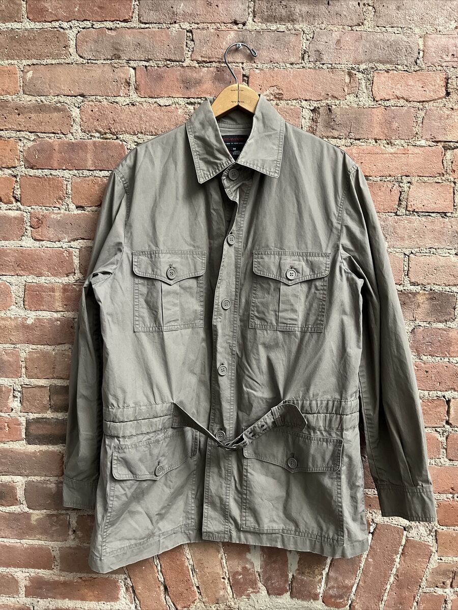 Vintage Yves Saint Laurent Men's Safari Jacket, Sz Medium Vintage Yves Saint Laurent Men's Safari Jacket, Sz Medium