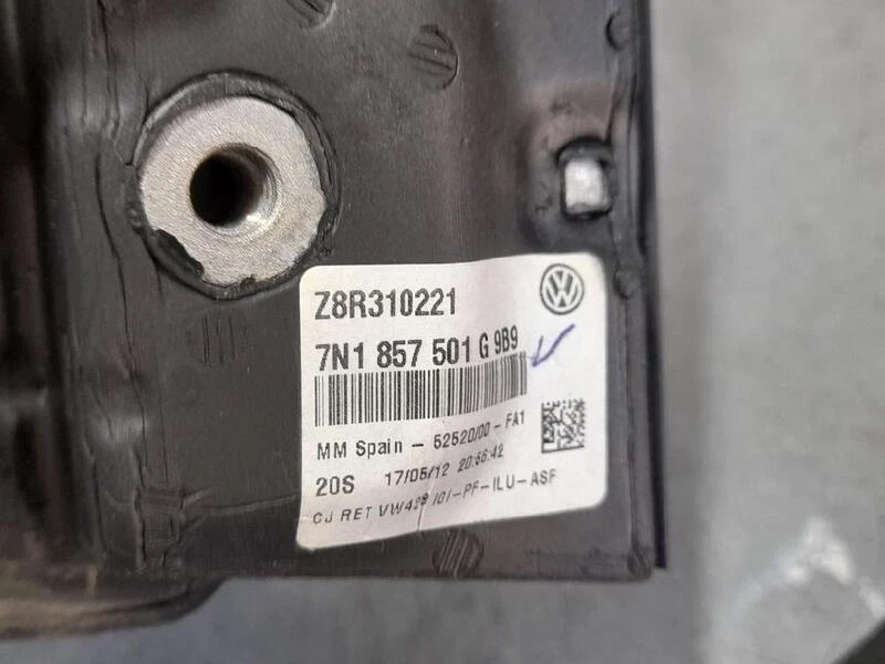 7N1857501G rückspiegel links 4577801 für VOLKSWAGEN SHARAN (7N1) ADVANCE 2010 Foto 4 de 4