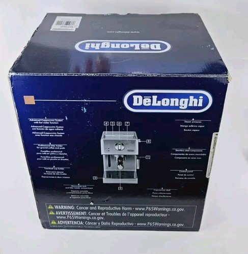 DeLonghi ECP3620 15 bar Espresso Cappuccino Maschine, silber - Bild 2 von 10