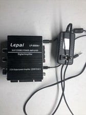 Lepai LP-2020A Hi-Fi Stereo Digital Class-T 2-Channel 20W Amp  Power Cord