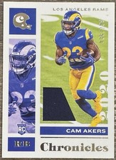 2020 Panini Chronicles Jersey /299 Cam Akers #56 Rookie RC