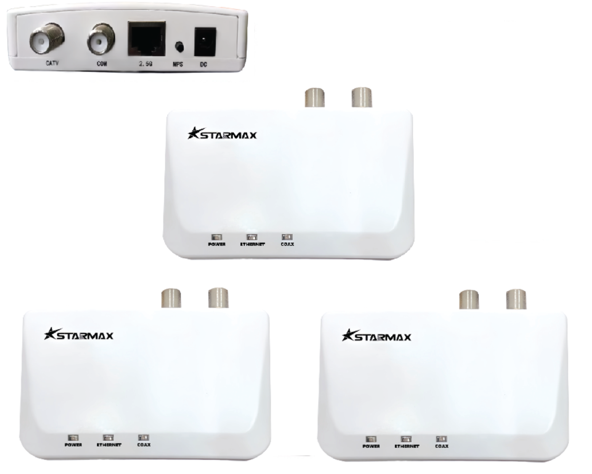 StarMax MoCA 2.5 Adapter with 2.5GBase-T Port (3-Pack, MN2580) | eBay
