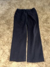 Women  s Talbots Curvy Black Pants-8