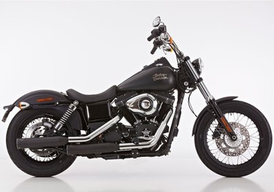 FALCON Double Groove Auspuff passend für HARLEY DAVID DYNA Low Rider 2006-2009