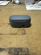 The Skullcandy Sesh Evo TESTED Wireless Bluetooth Earbuds Grey case Blue Earbuds