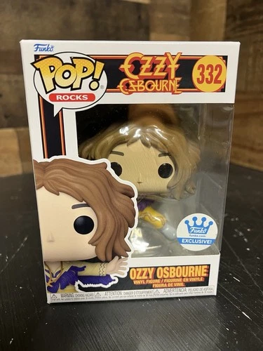 Funko Pop! Rocks - Ozzy Osbourne #332 Funko Shop Exclusive w/ Protector In